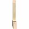Ekena Millwork Portland Rough Sawn Timber Gable Bracket, Douglas Fir, 36"W x 18"H x 2"D x 4"F, 12/12 Pitch GBW036X18X0204POR00RDF - alternate 5